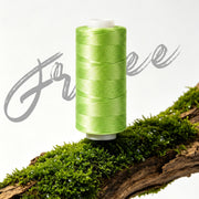 LIUHG Complete 72Pc Sewing Thread Kit with Prewound Bobbins for Embroidery