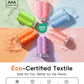 LIUHG AAA-Grade Polyester Embroidery Thread Set - 50 Colors, 550 Yds Each (Lint-Free)